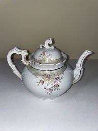 Vintage Floral Teapot