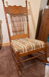 Vintage Oak Rocking Chair