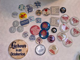 Vintage Jewish Buttons/pins