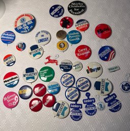 Vintage Political Buttons/pins