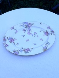 Floral Castleon Oval Platter