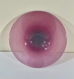 Purple Glass  Bowl/Dish 9 Inches