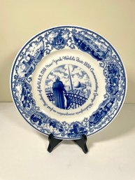 Worlds Fair Plate  11 Inch