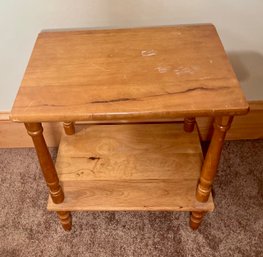 Two Tiered Side Table