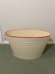 Large Tin Bucket