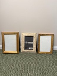 3 Small 4x6 Picture Frames