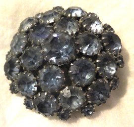 Light Blue Stone Brooch