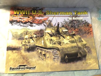 WW11 US SHERMAN TANK BOOK