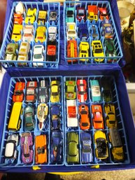 VINTAGE 48 HOT WHEELS PLUS CARRY CASE