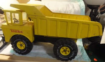 VINTAGE LARGE ALL METAL DUMP TRUCK