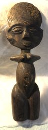 ANTIQUE AFRICAN FERTILITY WOOD CARVING
