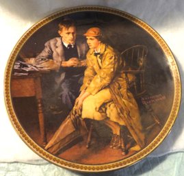 ROCKWELL PLATE *CONFIDING IN THE DEN*