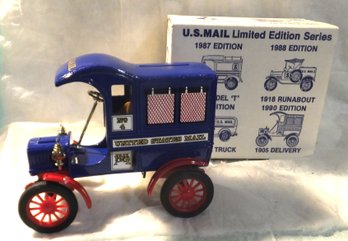 ERTL 1905 US MAIL DELIVERY TRUCK BANK
