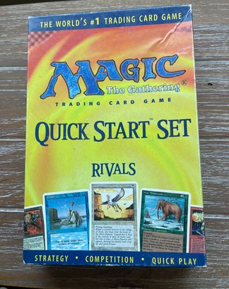 1994 VINTAGE MAGIC THE GATHERING MTG TRADING CARD GAME QUICK START SET RIVALS VERY RARE
