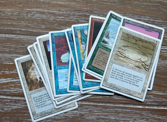 1993, 1994, 1995 EARLY 90s MAGIC THE GATHERING PLAYING CARDS SET OF 15 RANDOMLY SELECTED 3/3