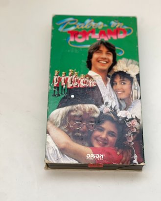 Babe's In Toyland 1970s VHS Tape Vintage Christmas