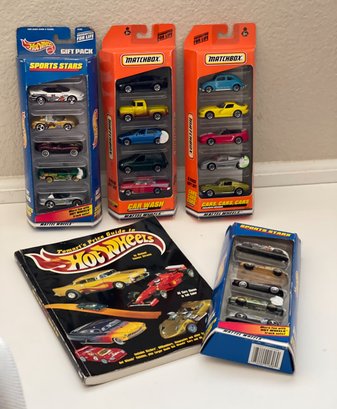 Vintage Hot Wheels & Matchbox Lot Cars, New In Box, Collectors Price Guide