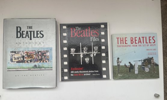 The Beatles Memorabilia Lot Of 3 Hardcover & Softcover Conversation Book Classics