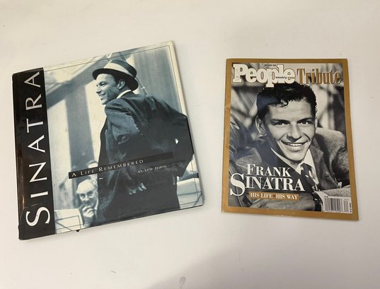 Frank Sinatra Lot Of 2 Memorabilia