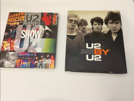 Lot Of 2 U2 Coffee Table Conversation Books Hardcover