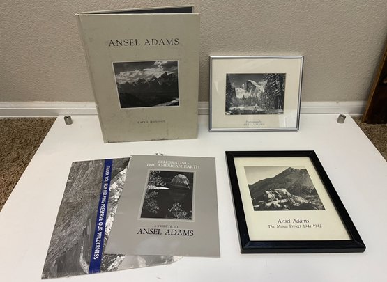 Lot Of Ansel Adams Memorabilia, Collectibles And Photos