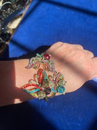 Women's Crystal Fashion Bracelet Rhinestone Sparkle Colorful