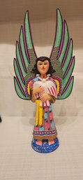 Pintura Maria Jimienez Wood Carving  Angel