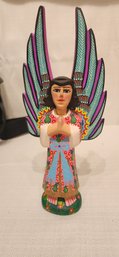 Pintura Maria Jimienez Wood Carving  Angel