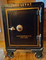 Large 19th Century Yale Floor Safe