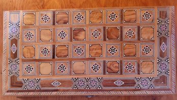 Inlaid Backgammon Set