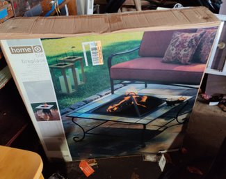 Target Home Tile Fireplace With Bonus Set In Original Box