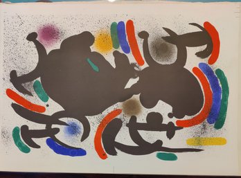 Joan Miro From The Miro Lithographe Volume I - Original Lithograph Plate VII