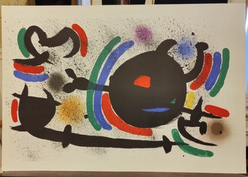 Joan Miro From The Miro Lithographe Volume I - Original Lithograph Plate VII