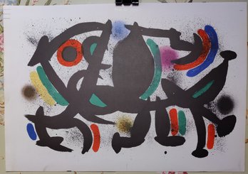 Joan Miro From The Miro Lithographe Volume I - Original Lithograph Plate VIII (8)