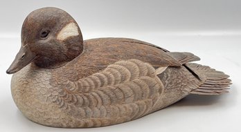 Hand Carved And Signed Duck Decoy Walsh