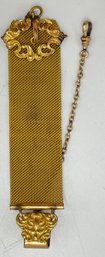 C1900 Gold Filled Mesh Pocket Watch Chain