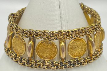 Heavy Gold Over Sterling Silver Bracelet