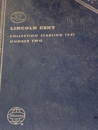 Lincoln Cent Collection 1941- Full Book