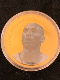 Kobe Bryant Commemorative Photo Coin In Case