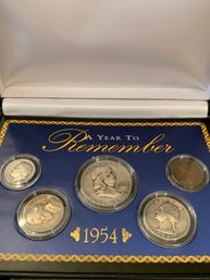 1954 U.S. Coin Set In Box