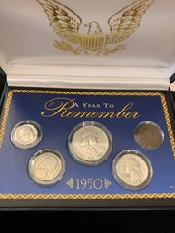 1950 U.S. Coin Set In Box