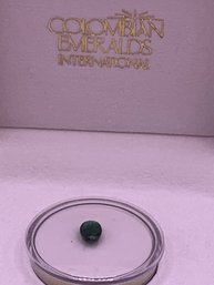 Beautiful Genuine Colombian Emerald 1 Carat