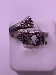 Cool Sterling Silver Royal Danish Spoon Ring