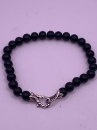 Authentic DAVID YURMAN Matte Onyx Bracelet