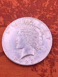 1923 AMERICAN Peace Dollar Silver