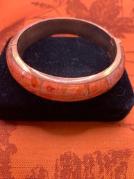 Jay King Copper And Spiny Oyster Bangle Bracelet