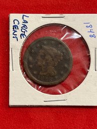 1848 US Large Cent