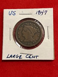 1847 US Large Cent