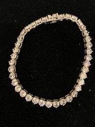 Sterling Silver Classic Tennis Bracelet