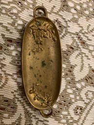 Antique French Bronze Signed Ring Tray